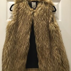 Zara Faux Fur Vest
